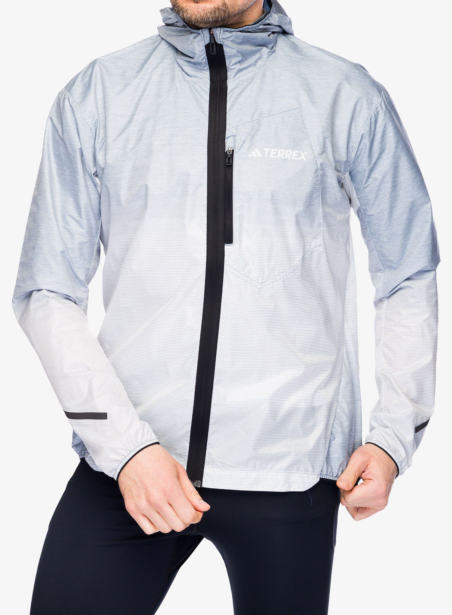 Vetrovka adidas TERREX Xperior Light Windweave Jacket - wonder steel