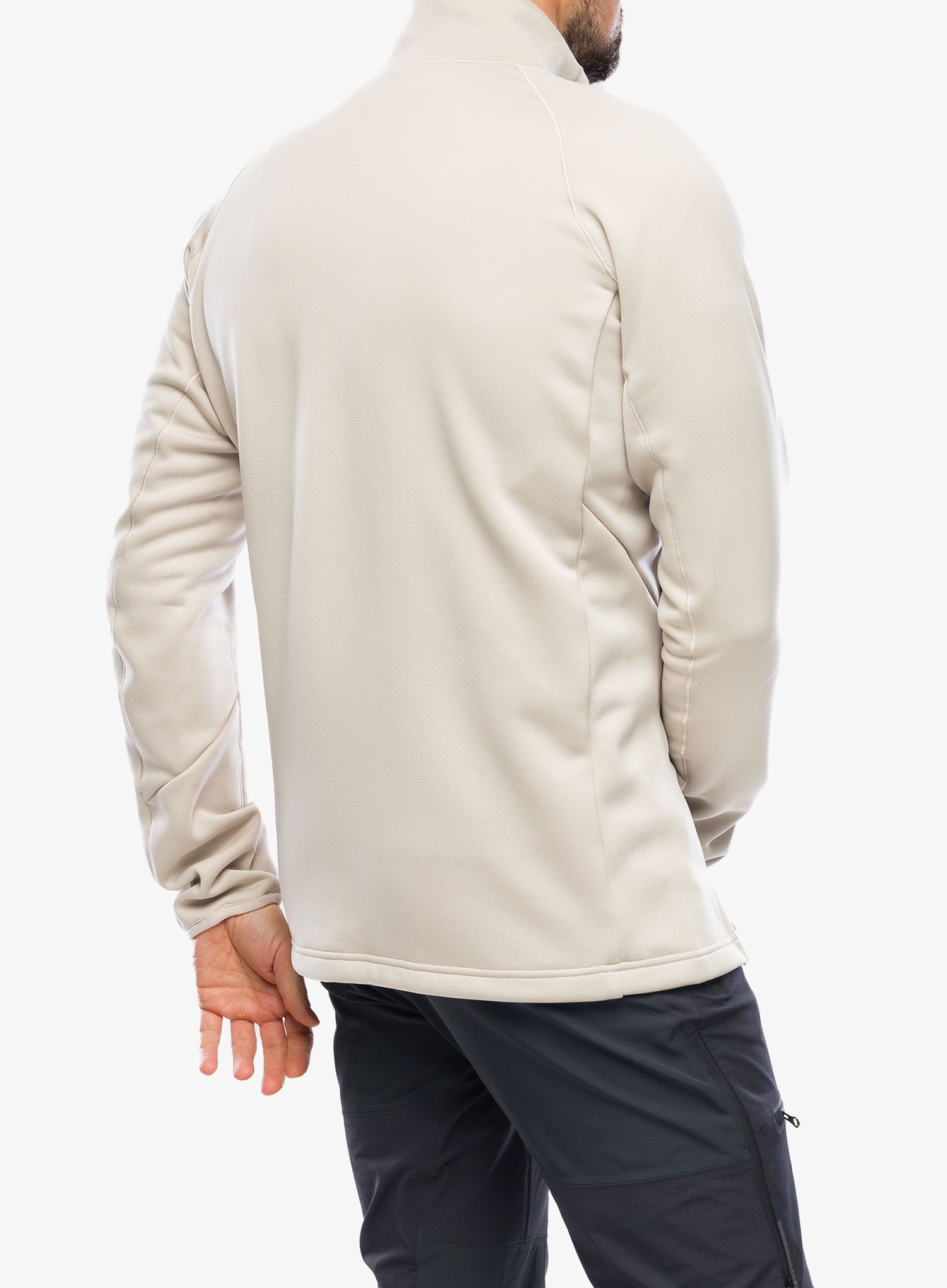 Flis adidas TERREX Xperior Medium Fleece Full Zip - wonder beige