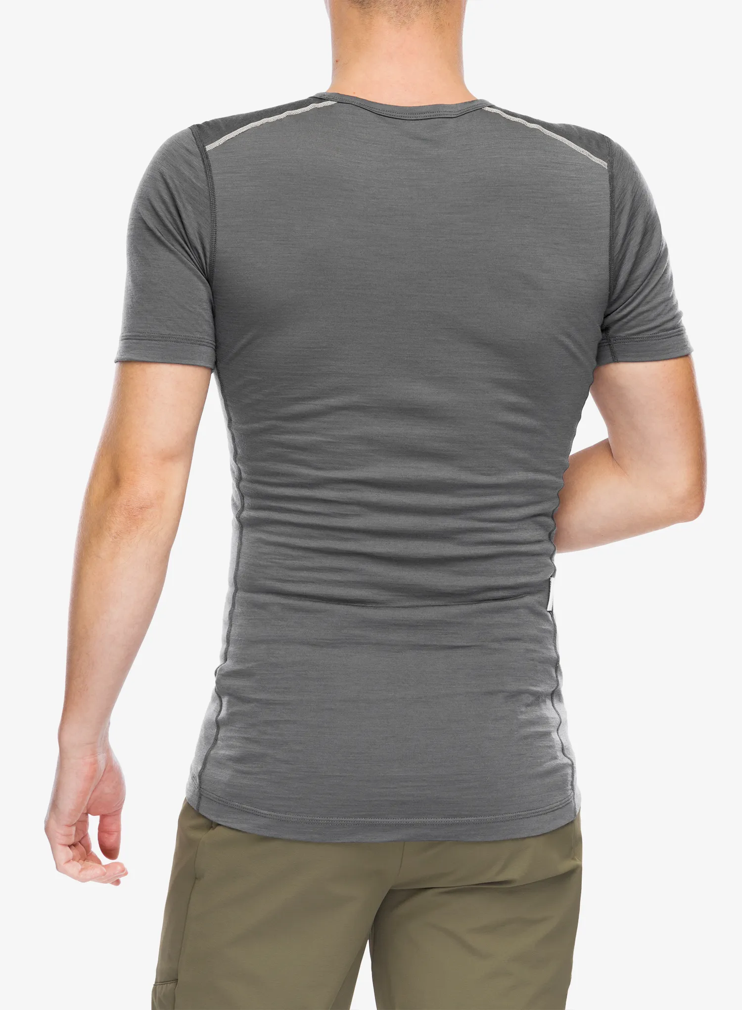 Termo majica adidas TERREX Xperior Merino 150 Baselayer SS - grey five