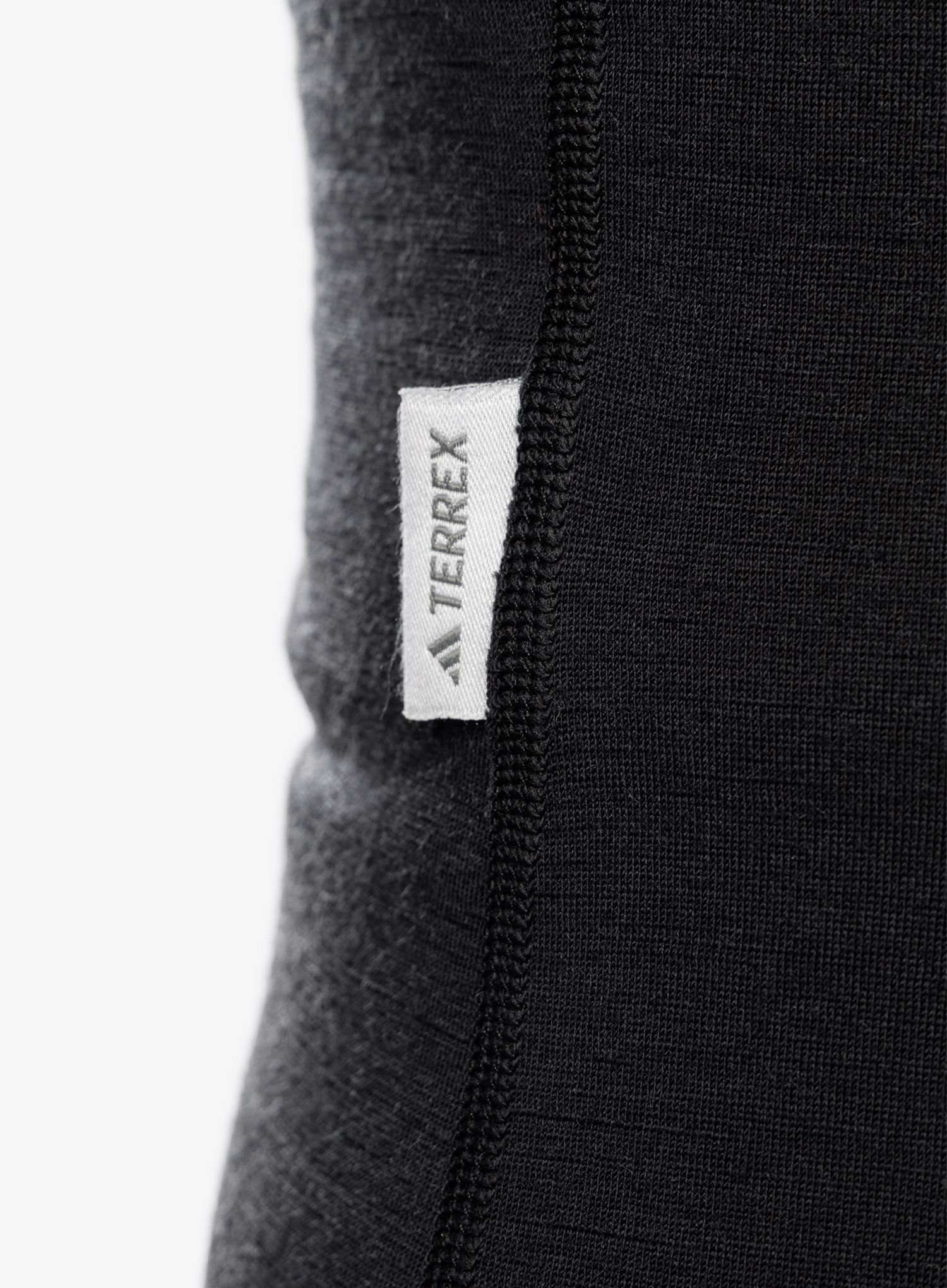 Ženska termo majica adidas TERREX Xperior Merino 200 Base Layer SS - black