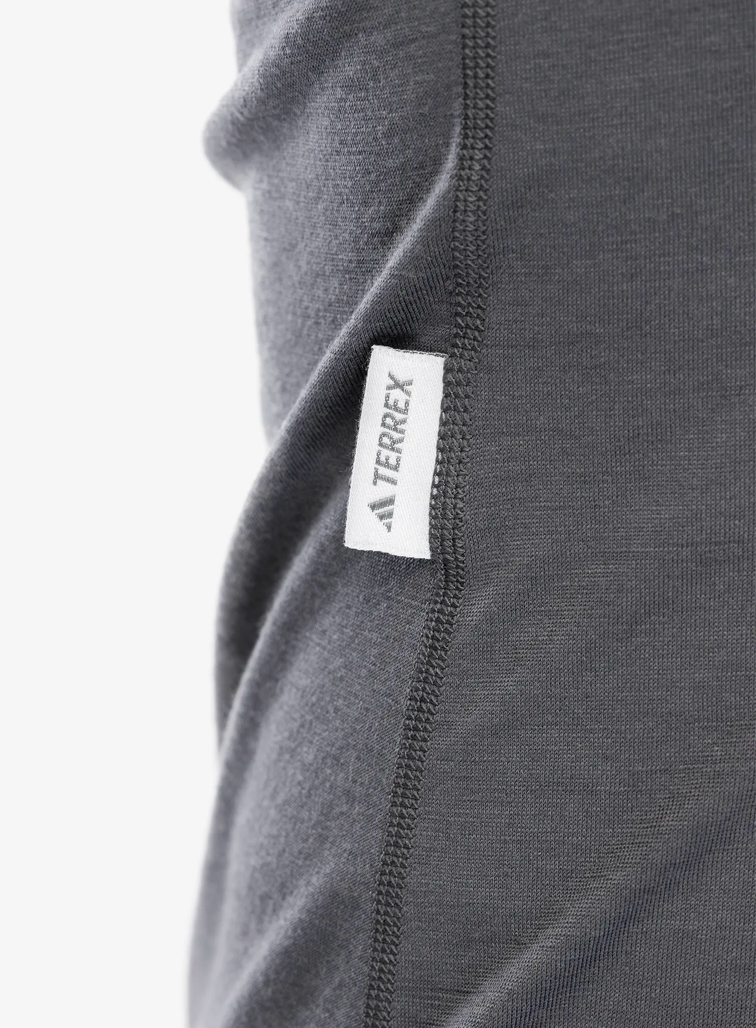 Ženska termo majica adidas TERREX Xperior Merino 200 Base Layer SS - grey five