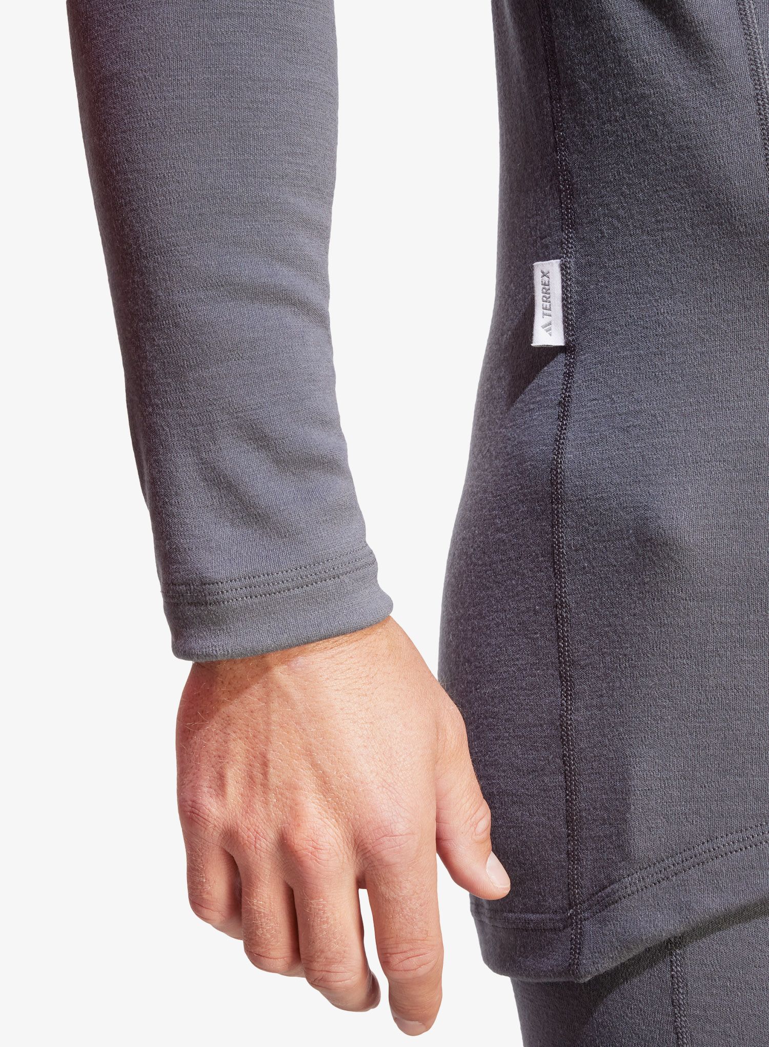 Termo flis jopa adidas TERREX Xperior Merino 260 Baselayer LS - grey five