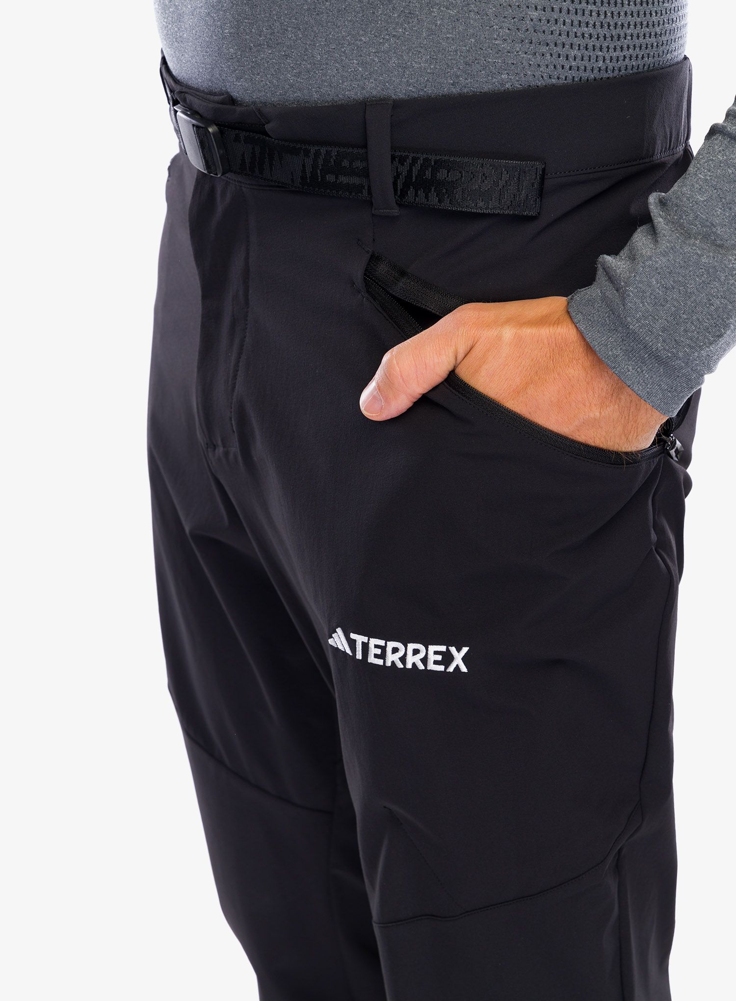 Pohodniške hlače adidas TERREX Xperior Pants - black