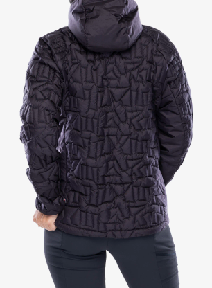 Ženska sintetična jakna adidas TERREX Xperior PrimaLoft Loose Fill Insulated Hooded Jkt - aurora black