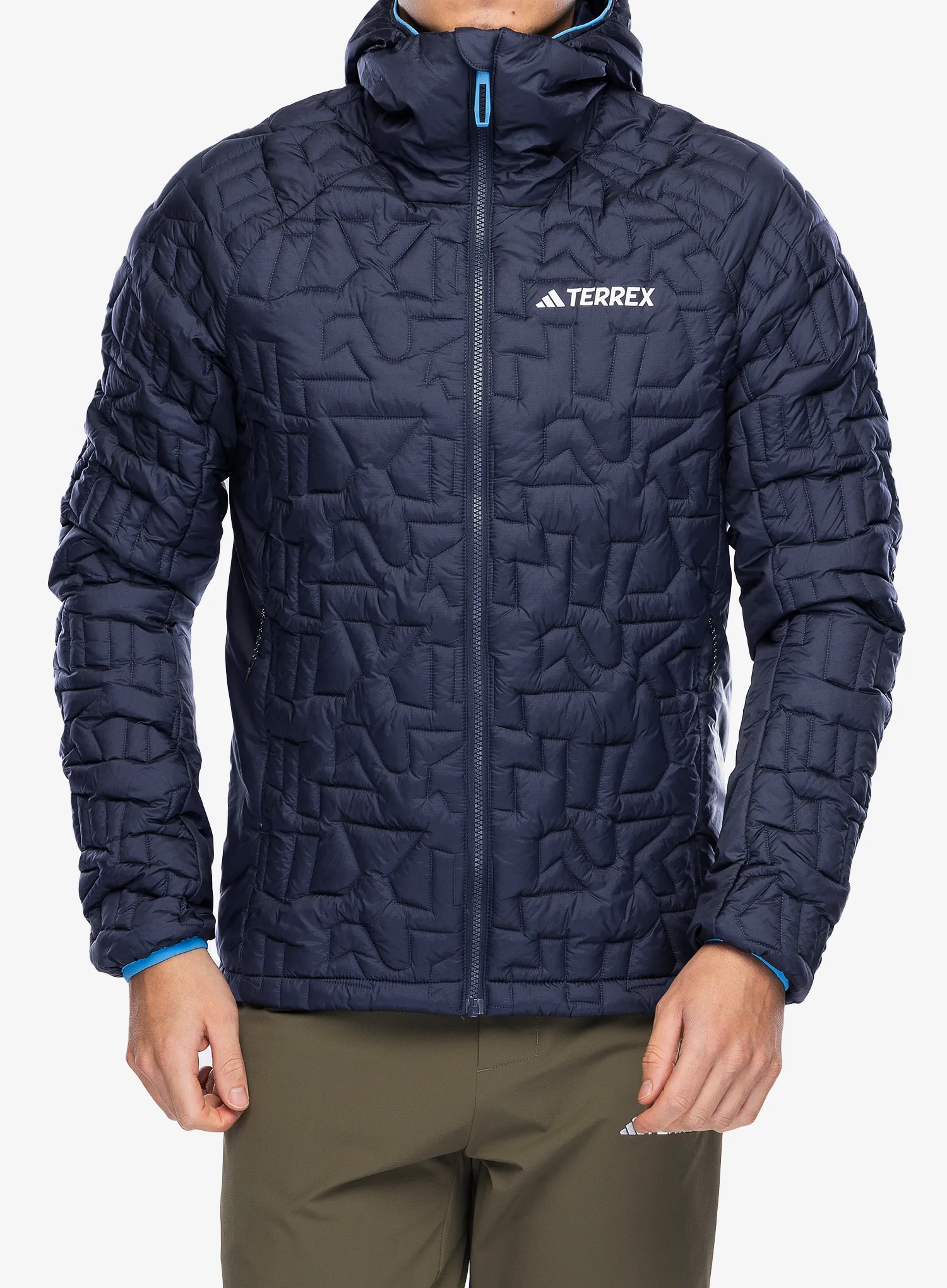 Sintetična jakna adidas TERREX Xperior PrimaLoft Loose Fill Insulated Hooded Jkt - shadow navy