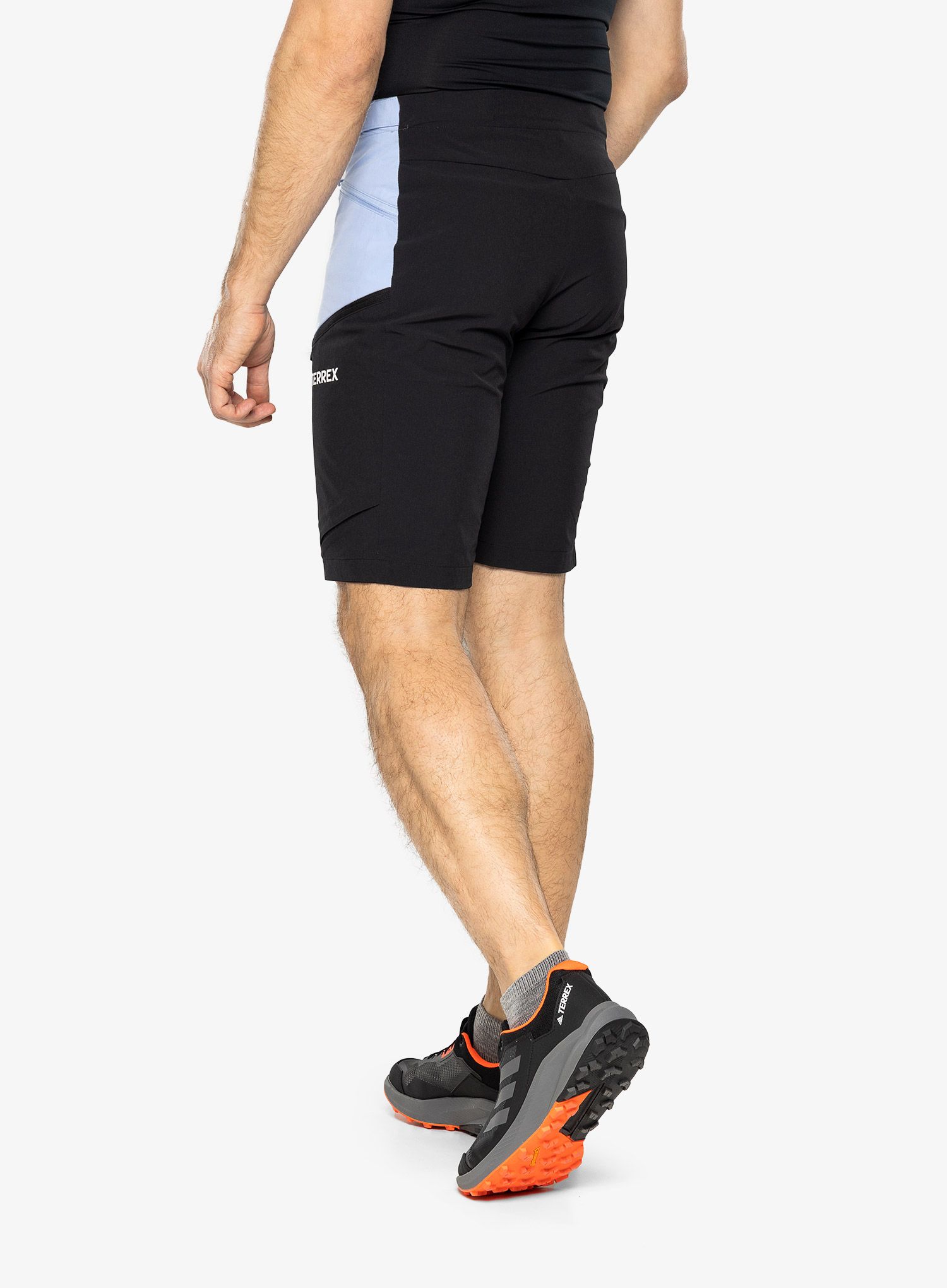 Pohodniške kratke hlače adidas TERREX Xperior Shorts - blue dawn/black