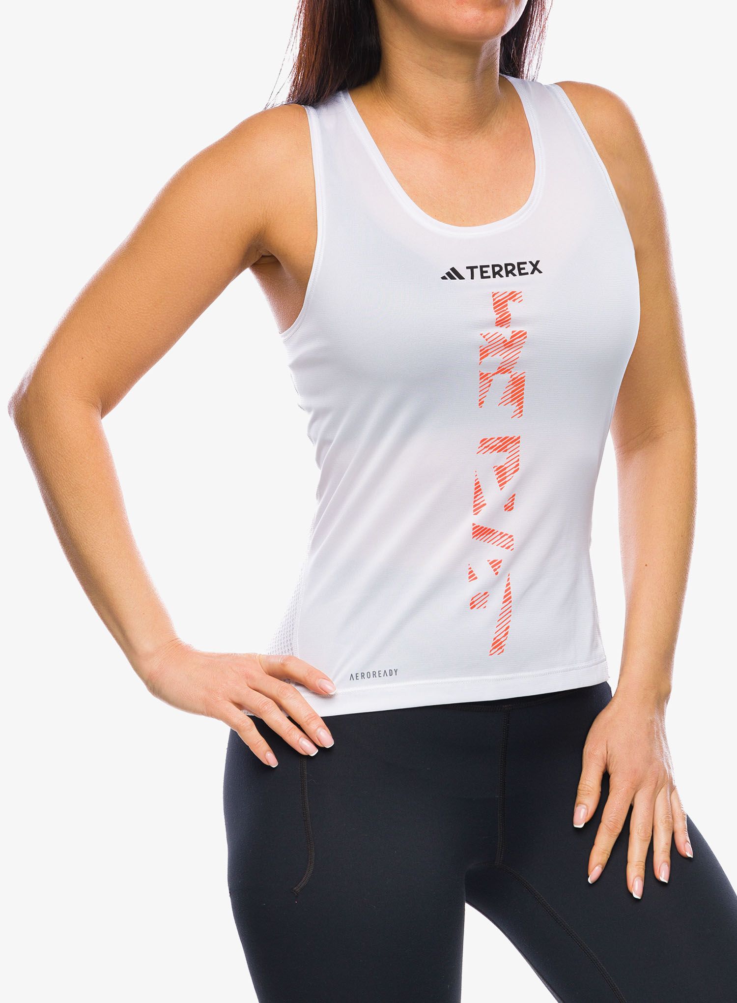 Ženski top adidas TERREX Xperior Singlet - white