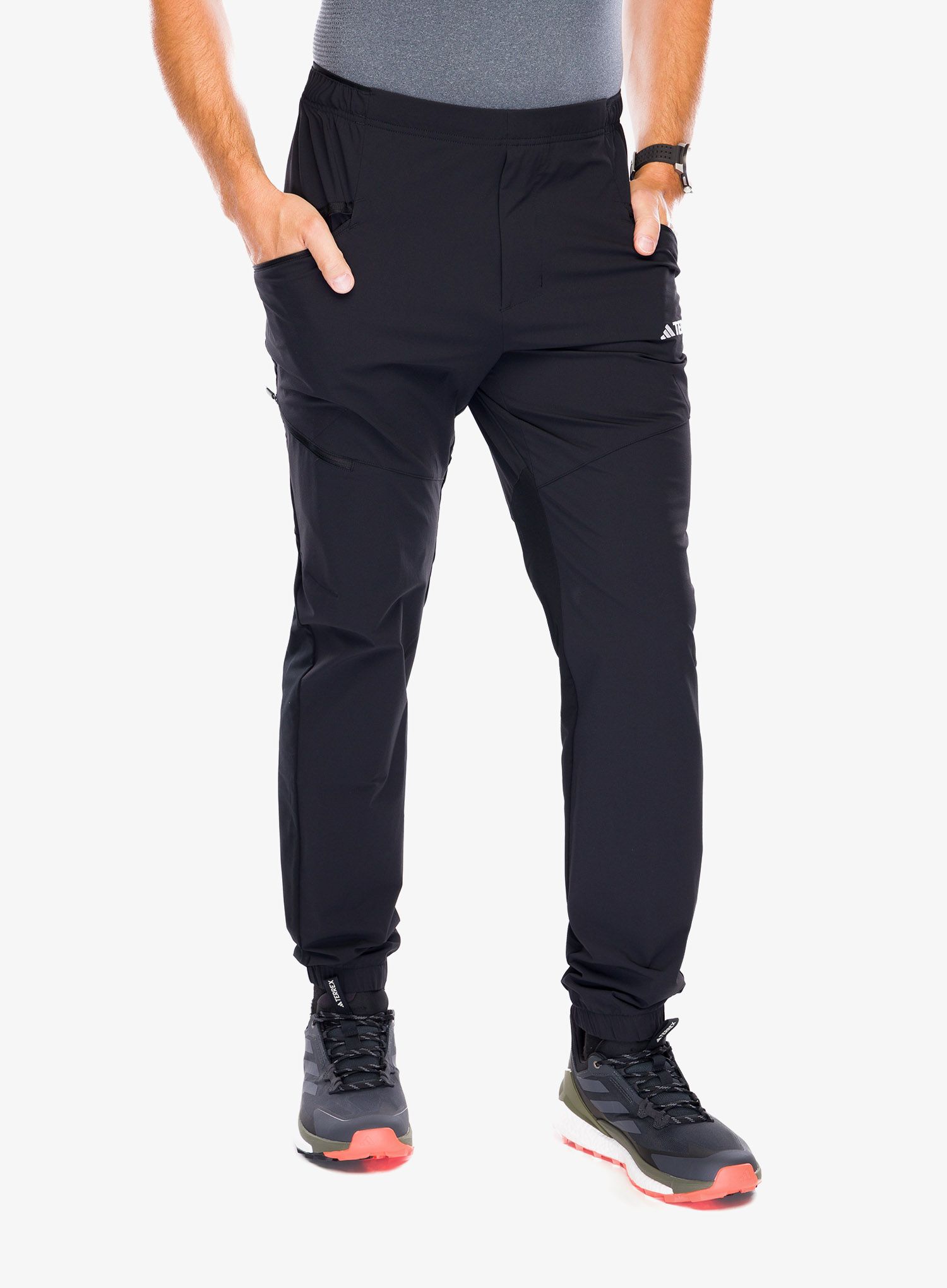 Hlače adidas TERREX Xperior Softshell Pants - black