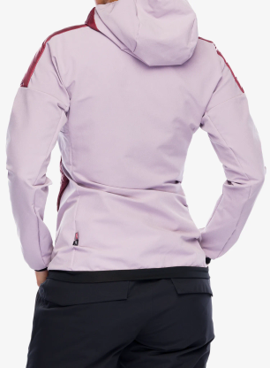 Ženska hibridna jakna adidas TERREX Xperior Varilite Hybrid PrimaLoft Jacket - preloved fig/quiet crimson