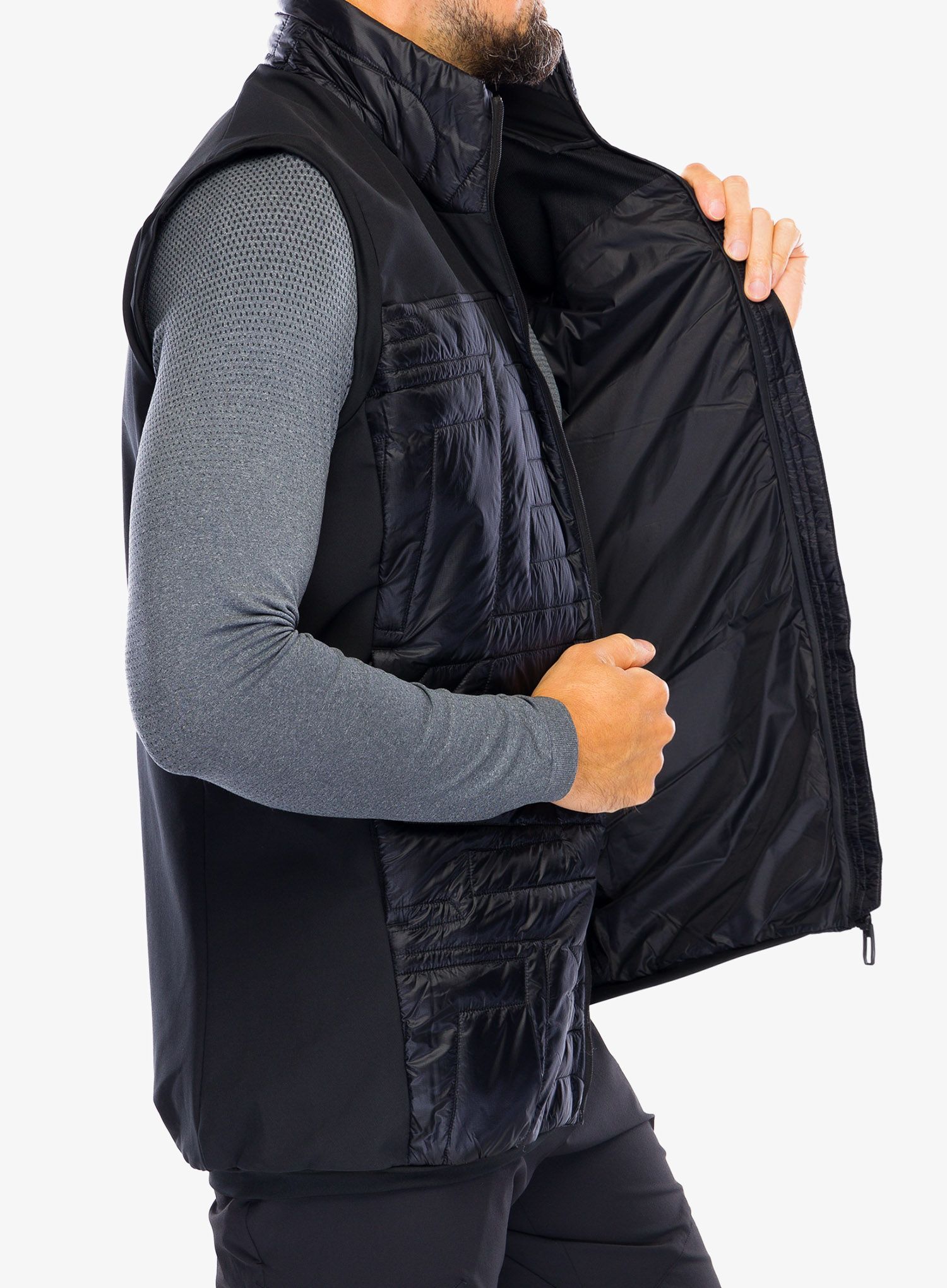 Brezrokavnik adidas TERREX Xperior Varilite Hybrid PrimaLoft Vest - black