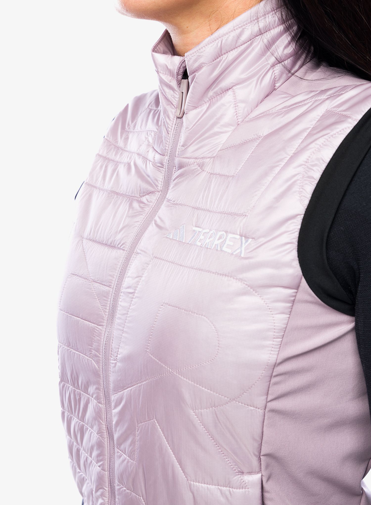 Ženski brezrokavnik adidas TERREX Xperior Varilite Hybrid PrimaLoft Vest - preloved fig