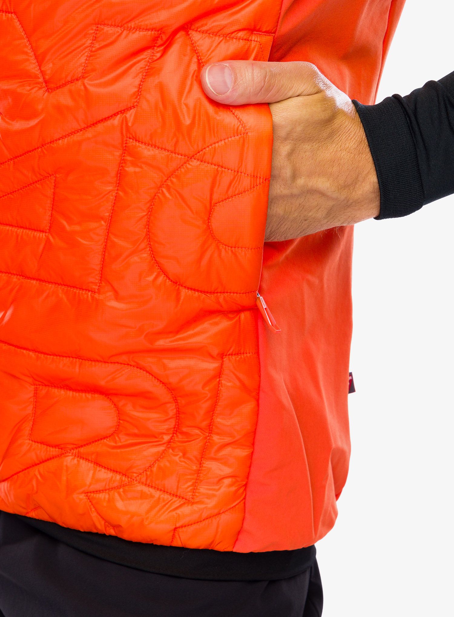 Brezrokavnik adidas TERREX Xperior Varilite Hybrid PrimaLoft Vest - semi impact orange
