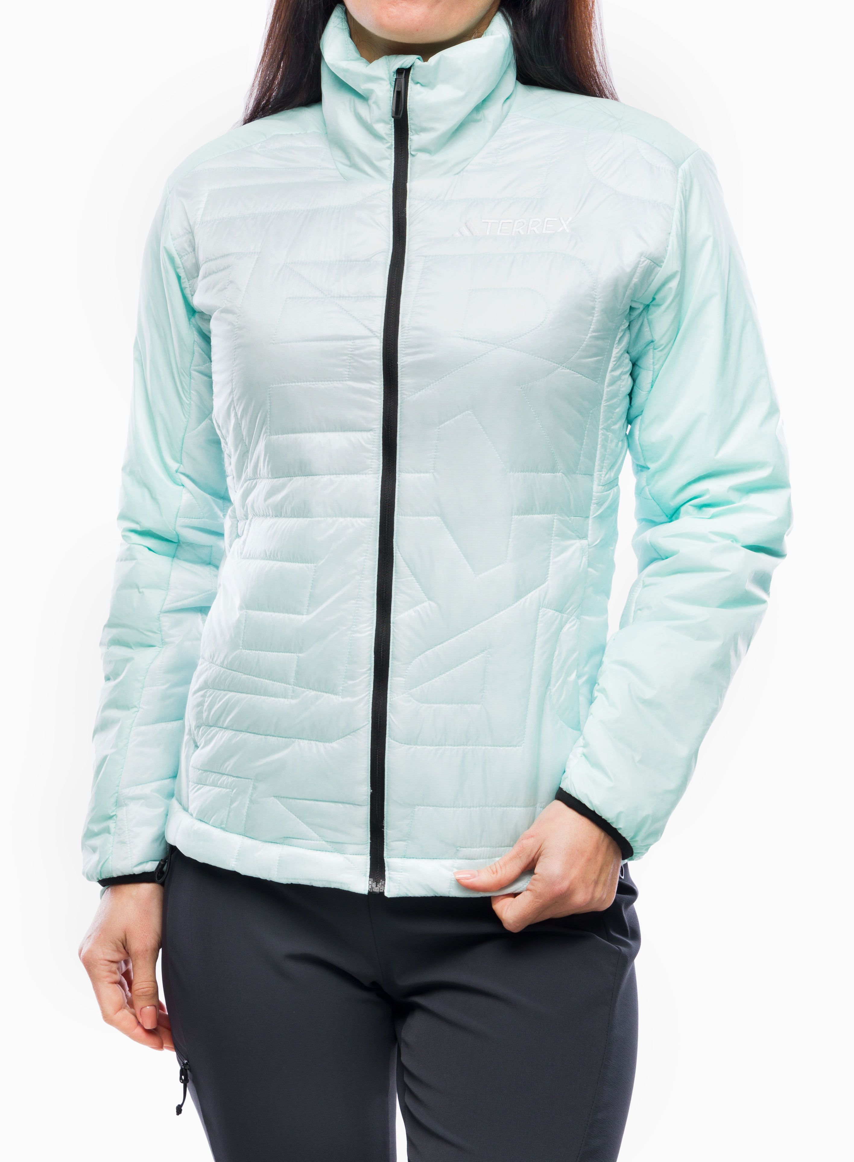 Ženska sintetična jakna adidas TERREX Xperior Varilite PrimaLoft - semi flash aqua