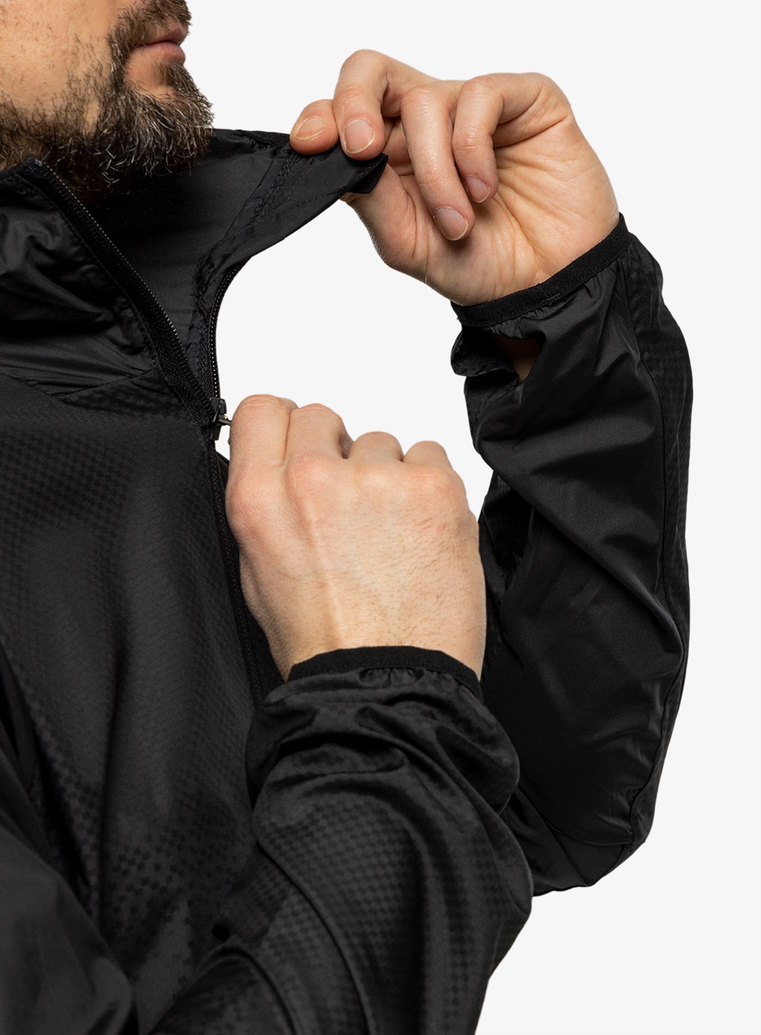 Moška jakna adidas TERREX Xperior Windweave Wind Jacket - black