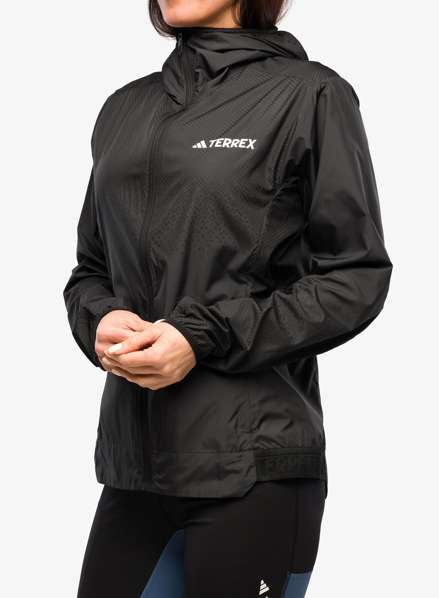 Ženska vetrovka adidas TERREX Xperior Windweave Wind Jacket - black