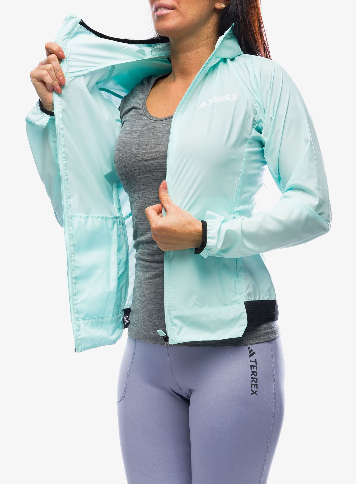 Ženska vetrovka adidas TERREX Xperior Windweave Wind Jacket - seflaq