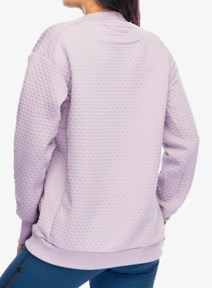 Ženska jopica adidas TERREX Xploric Crew Neck Sweater - preloved fig