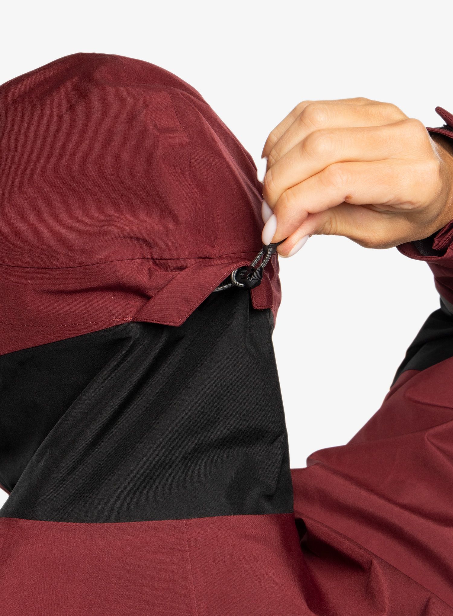 Ženska hardshell jakna adidas TERREX Xploric GORE-TEX Rain Jacket - shadow red/black