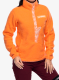 Ženski flis adidas TERREX Xploric High Pile Fleece Pullover - amber tint