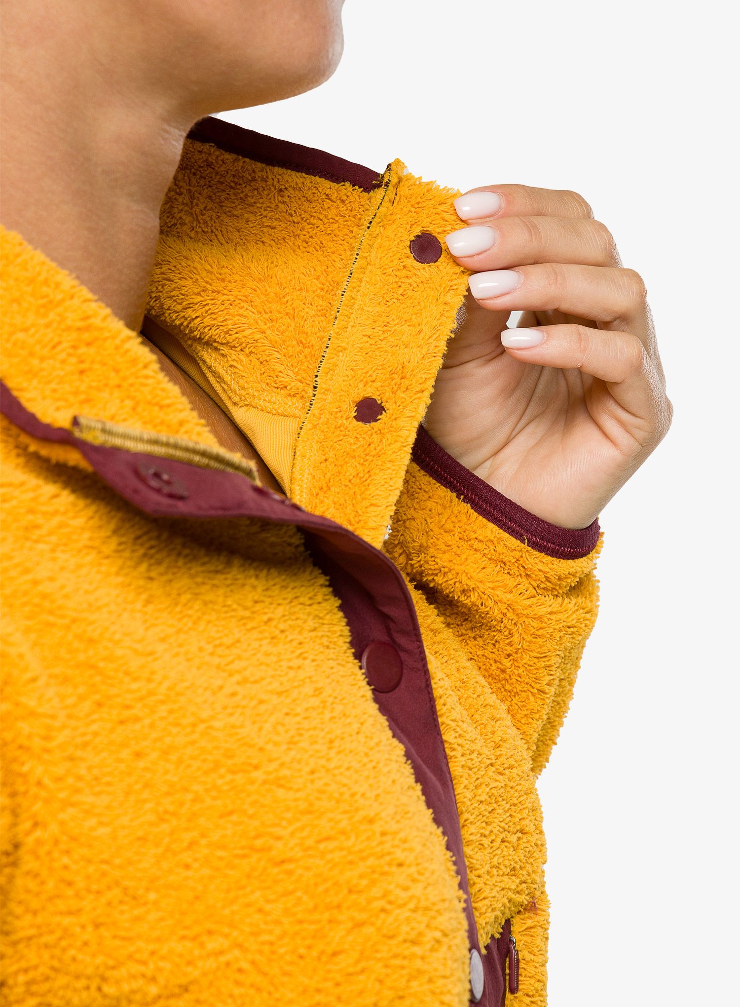 Ženski flis adidas TERREX Xploric High Pile Fleece Pullover - preyel