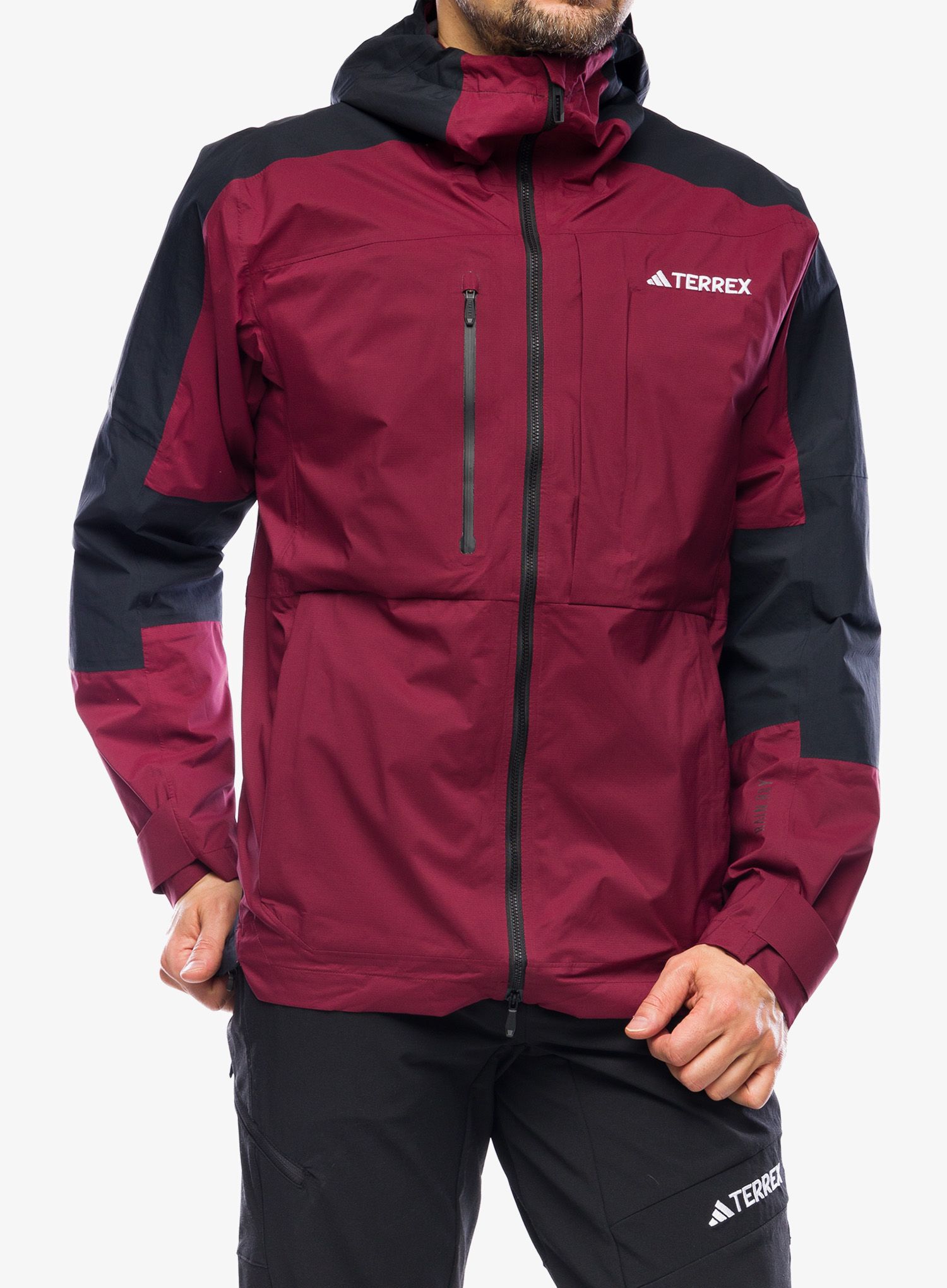 Moška dežna jakna adidas TERREX Xploric RAIN.RDY Jacket - shared/black