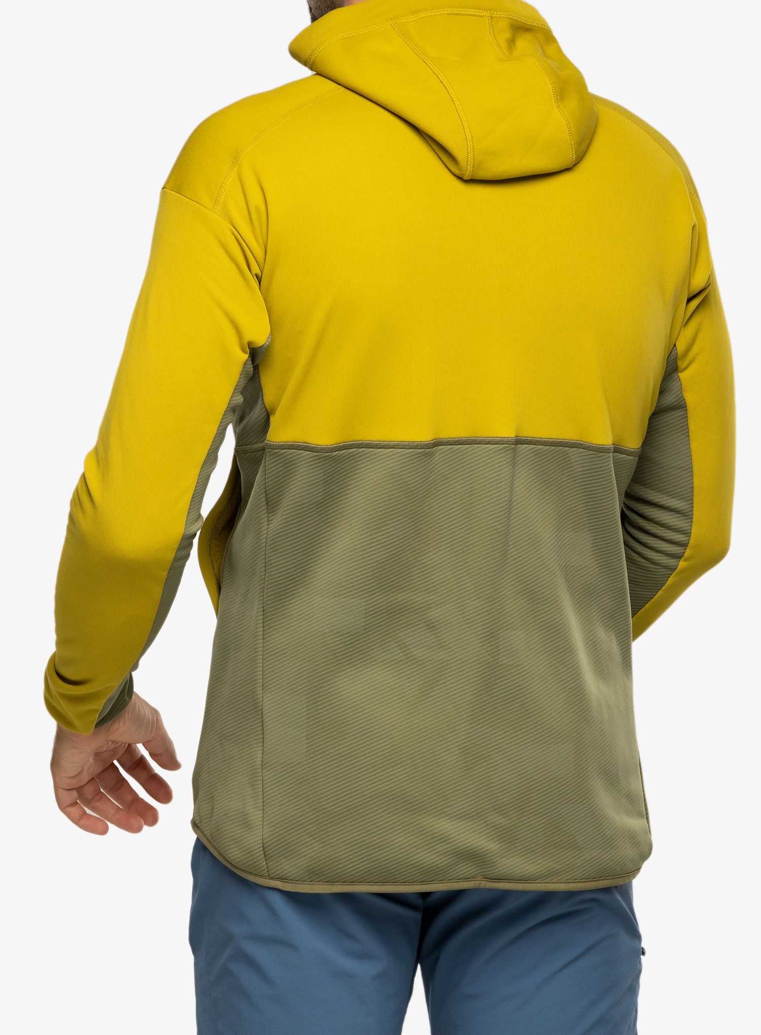 Jopica s kapuco adidas TERREX Zupahike Hooded Fleece Jacket - pulse olive