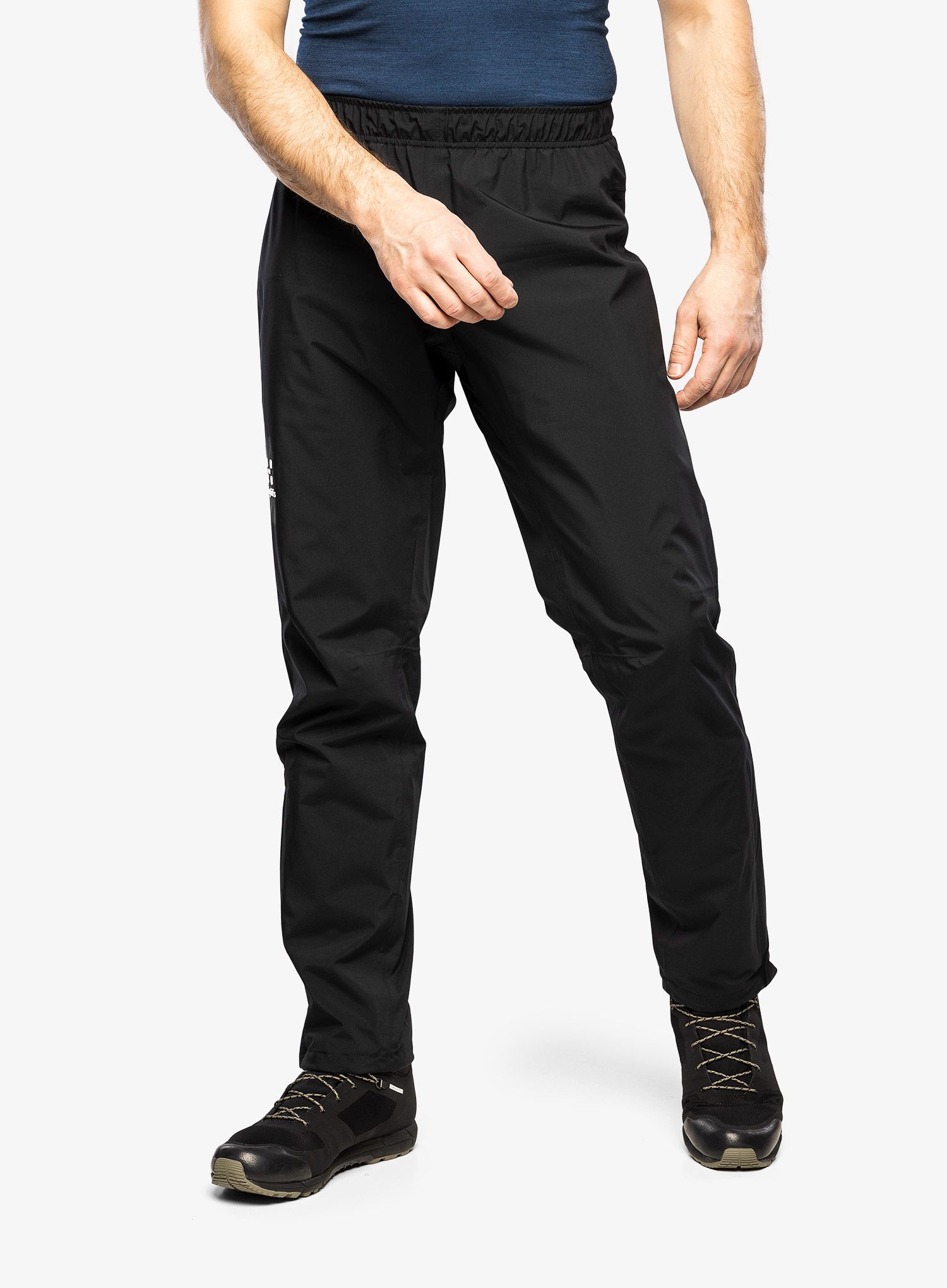 Moške nepremočljive hlače Haglofs Korp Proof Pant - true black