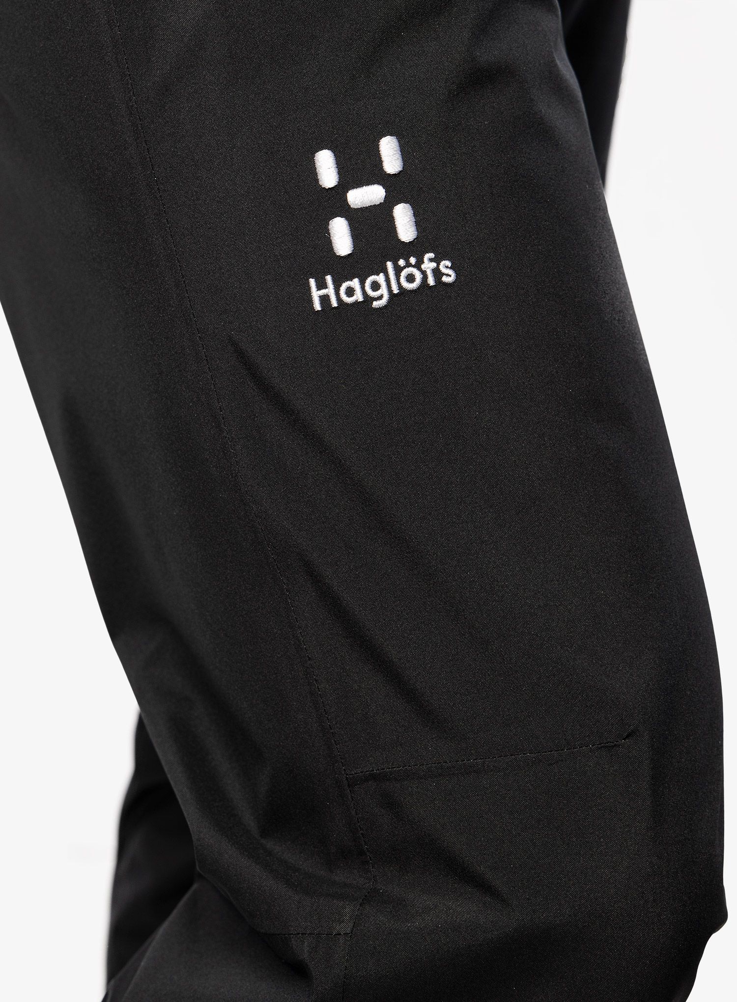 Moške nepremočljive hlače Haglofs Korp Proof Pant - true black