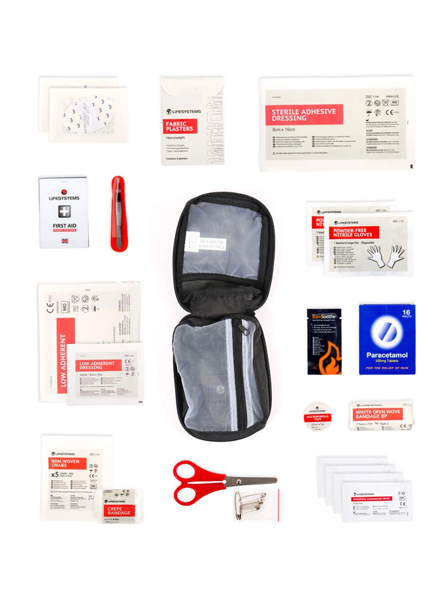 Komplet prve pomoči Lifesystems Trek Camo First Aid Kit