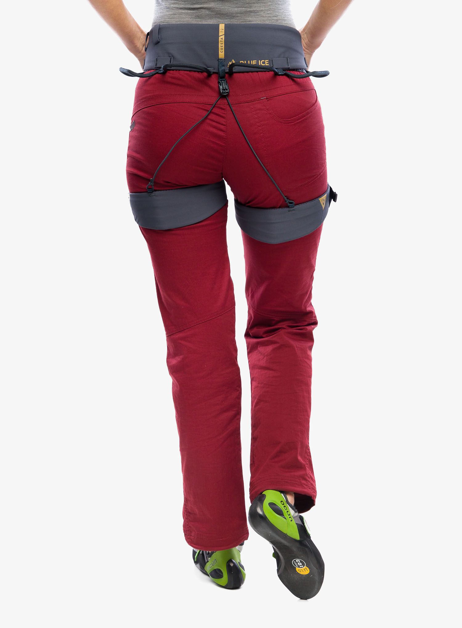 Plezalni pas Blue Ice Cuesta Adjustable Harness - india ink