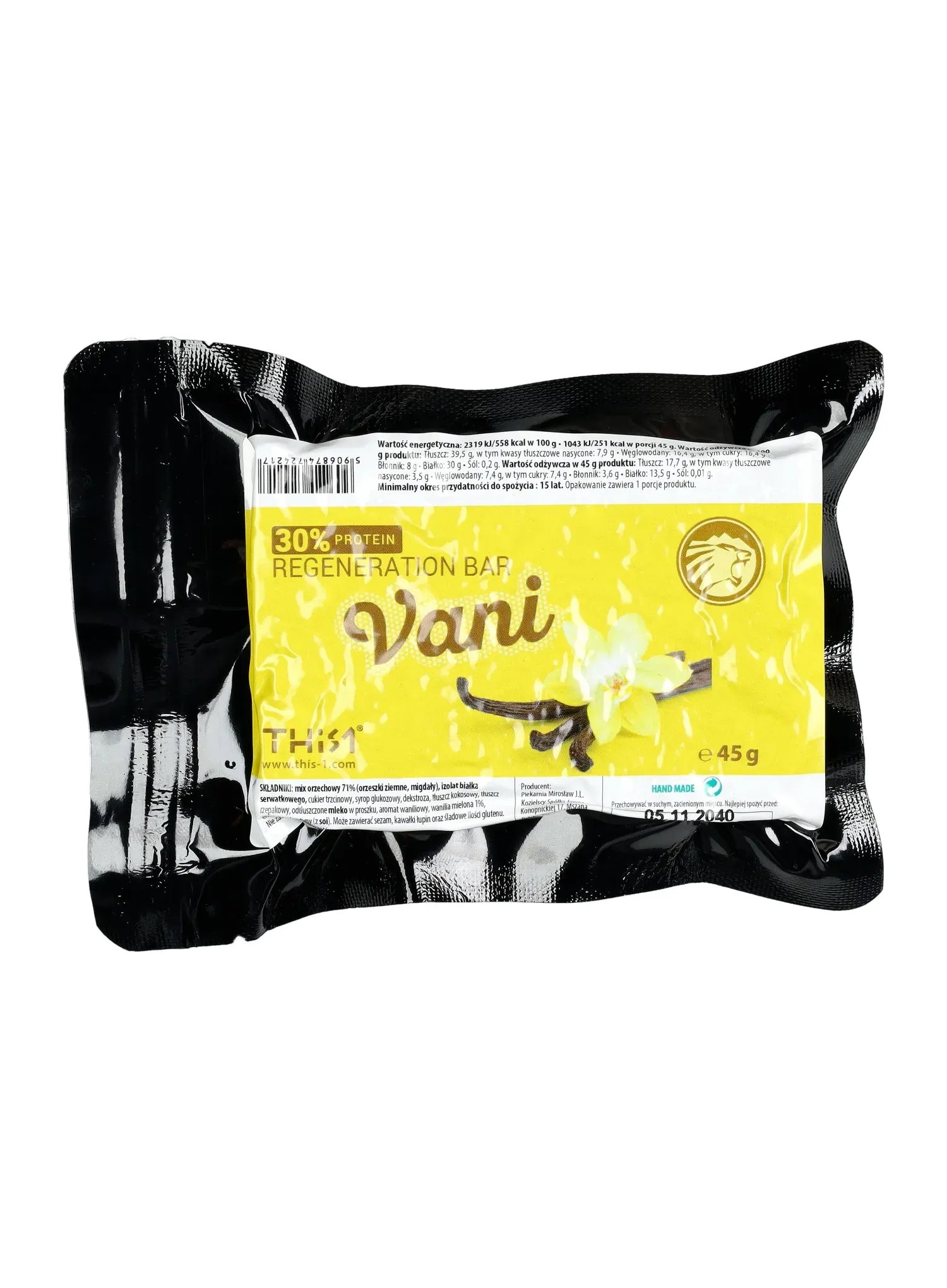 Energijska ploščica This-1 Protein 3 pack - vanila, chocolate, coconut
