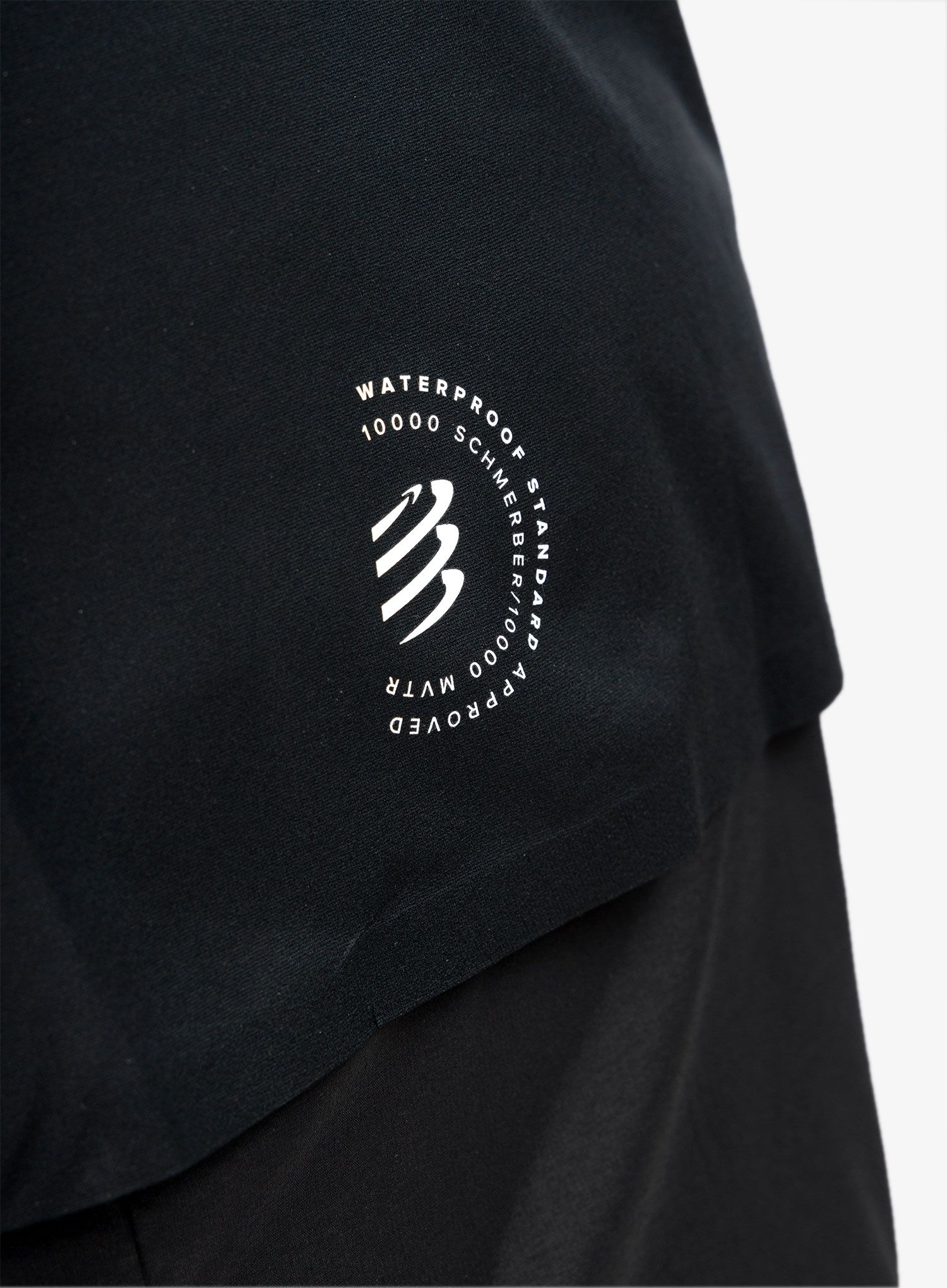 Moška tekaška jakna Compressport Hurricane Waterproof 10/10 Jacket - black