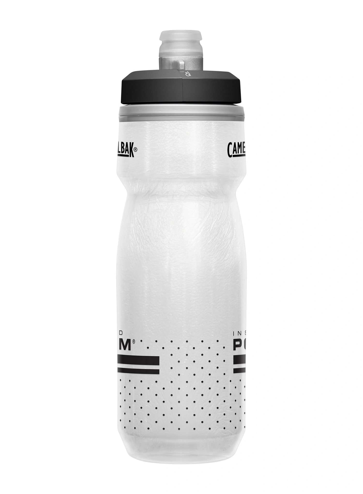 Bidon za kolo Camelbak Podium Chill 620 ml - white/black
