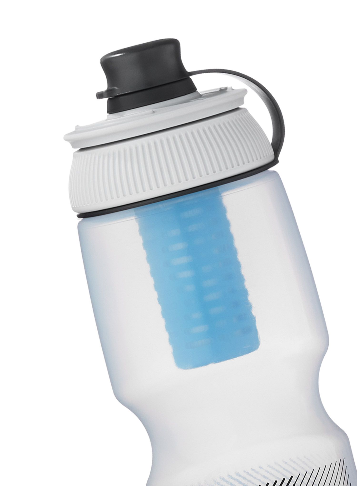Bidon za kolo HydraPak Breakaway+ 880 ml - frost/hp blue