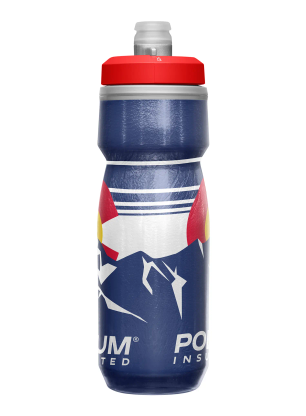 Kolesarski bidon CamelBak Podium Chill Spring Summer LE 620ml - colorado, spr