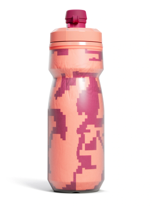 Kolesarski bidon CamelBak Podium Dirt Series Chill 620ml - berry digi camo