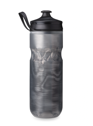Kolesarski bidon HydraPak Polar Sport Pulse 20 Oz (0,591 l) - black