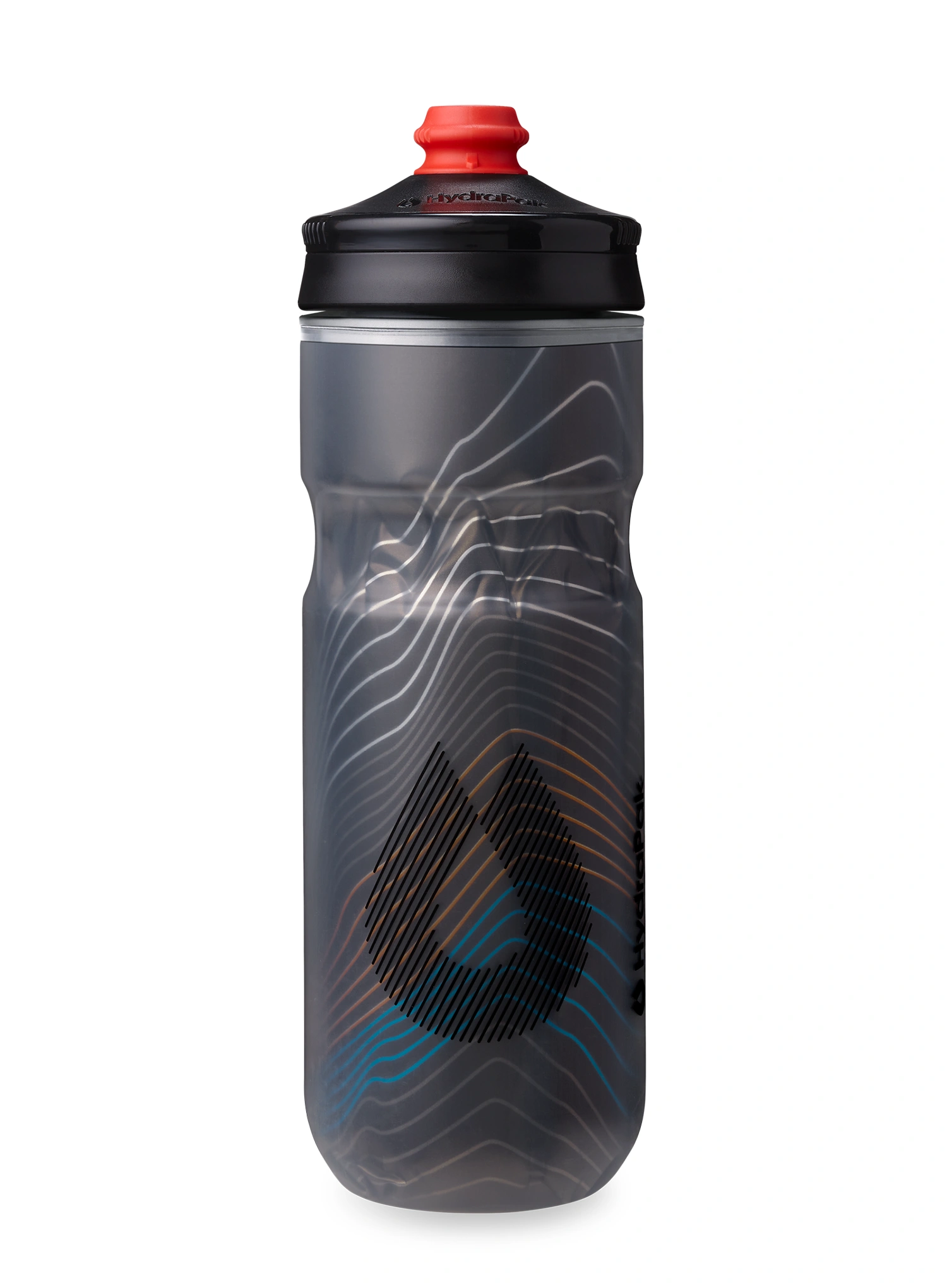Kolesarski bidon HydraPak Polar Surge Ascent 20 Oz (0,591 l) - black