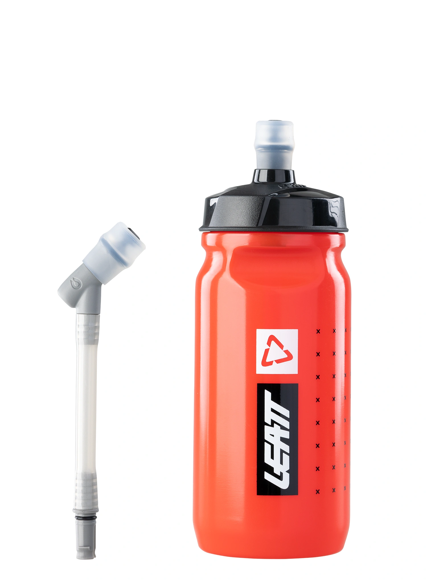 Kolesarski bidon Leatt Bottle SteadySip Convertible 600 ml - fire
