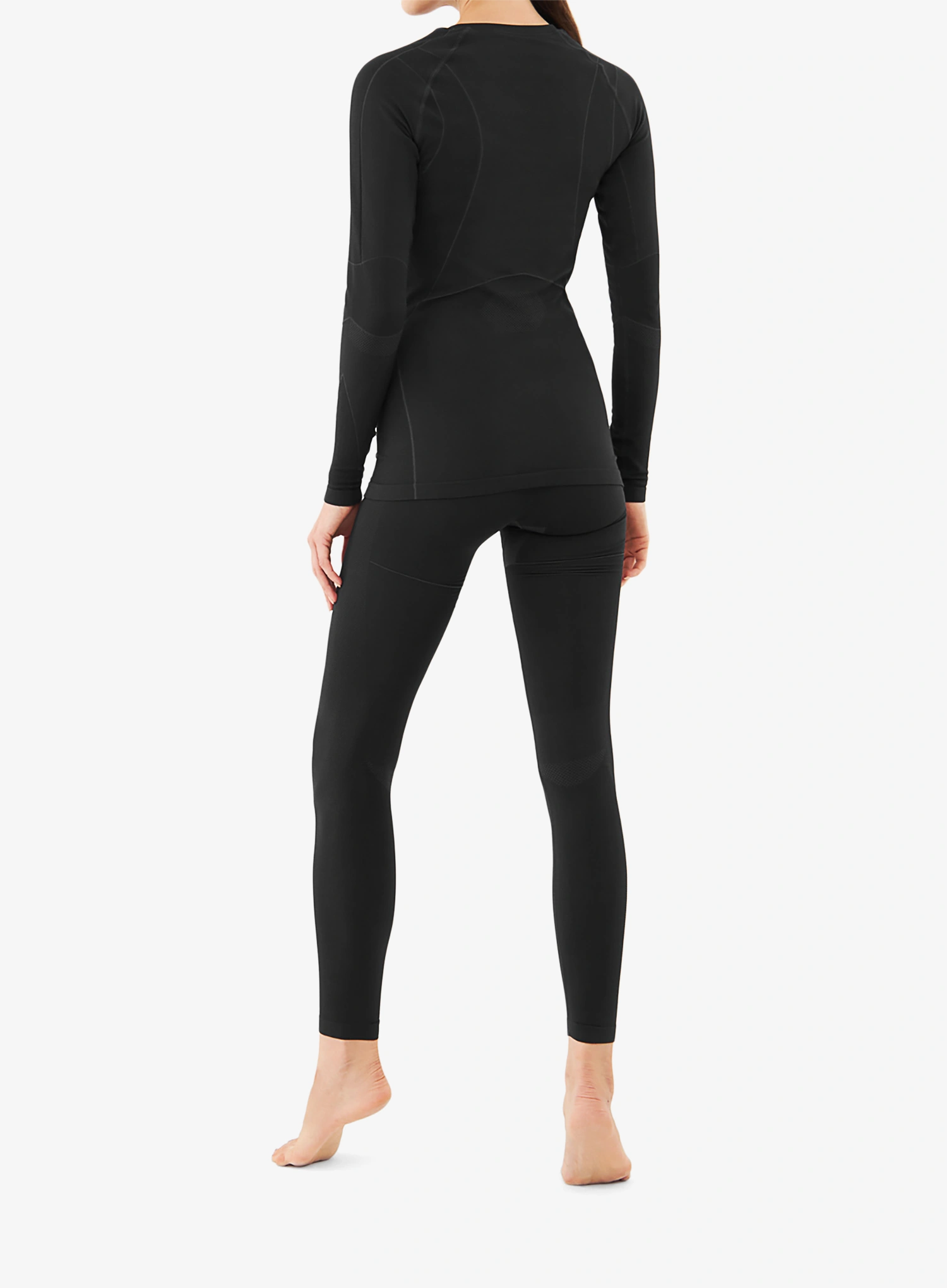 Žensko termo perilo Viking Base Layer Gaja Set - black