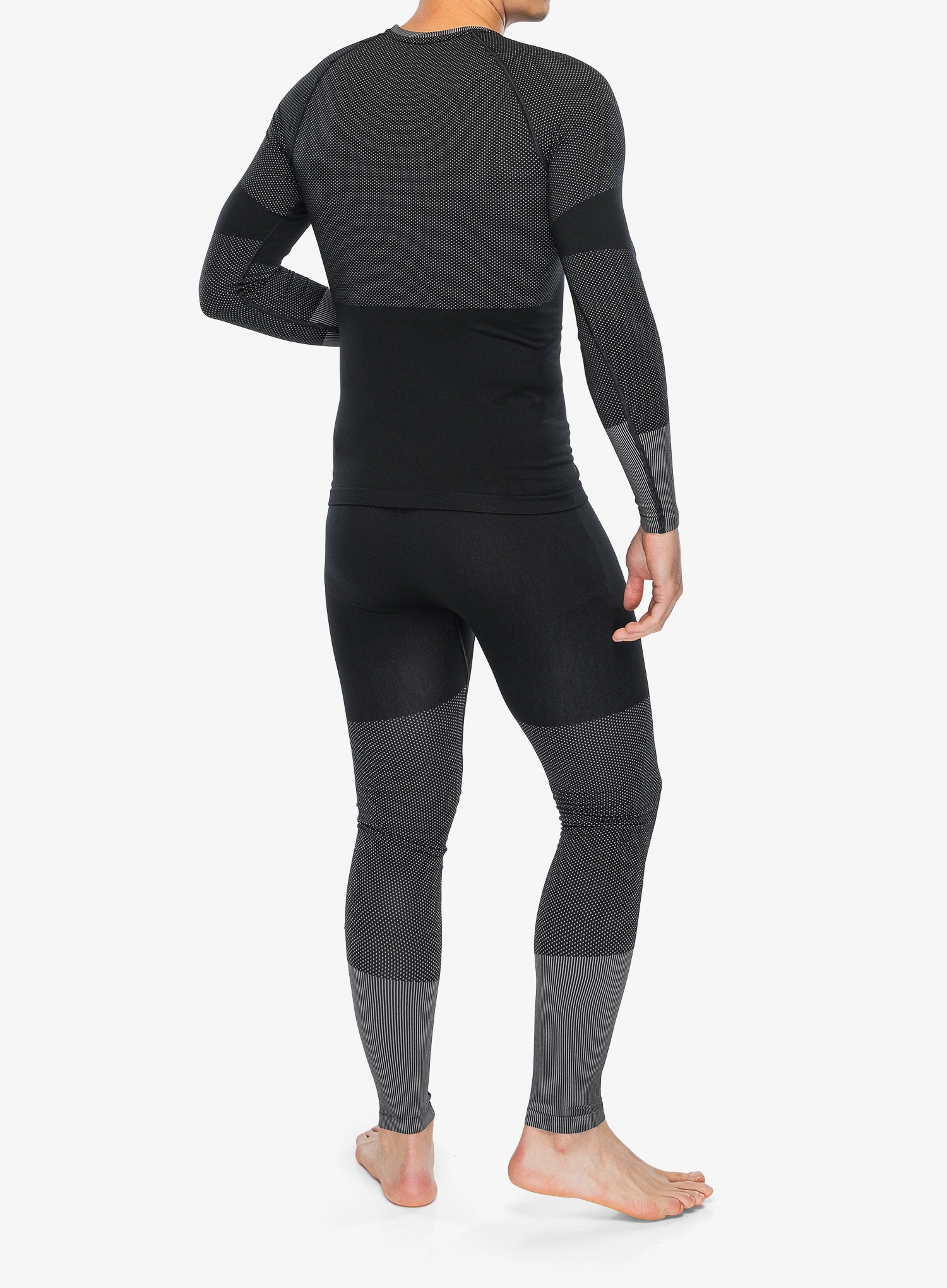 Termo spodnje perilo Odlo Fundamentals Performance Warm Set Long - black