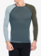 Termo spodnje perilo Ortovox 120 Comp Light Long Sleeve - dark arctic grey