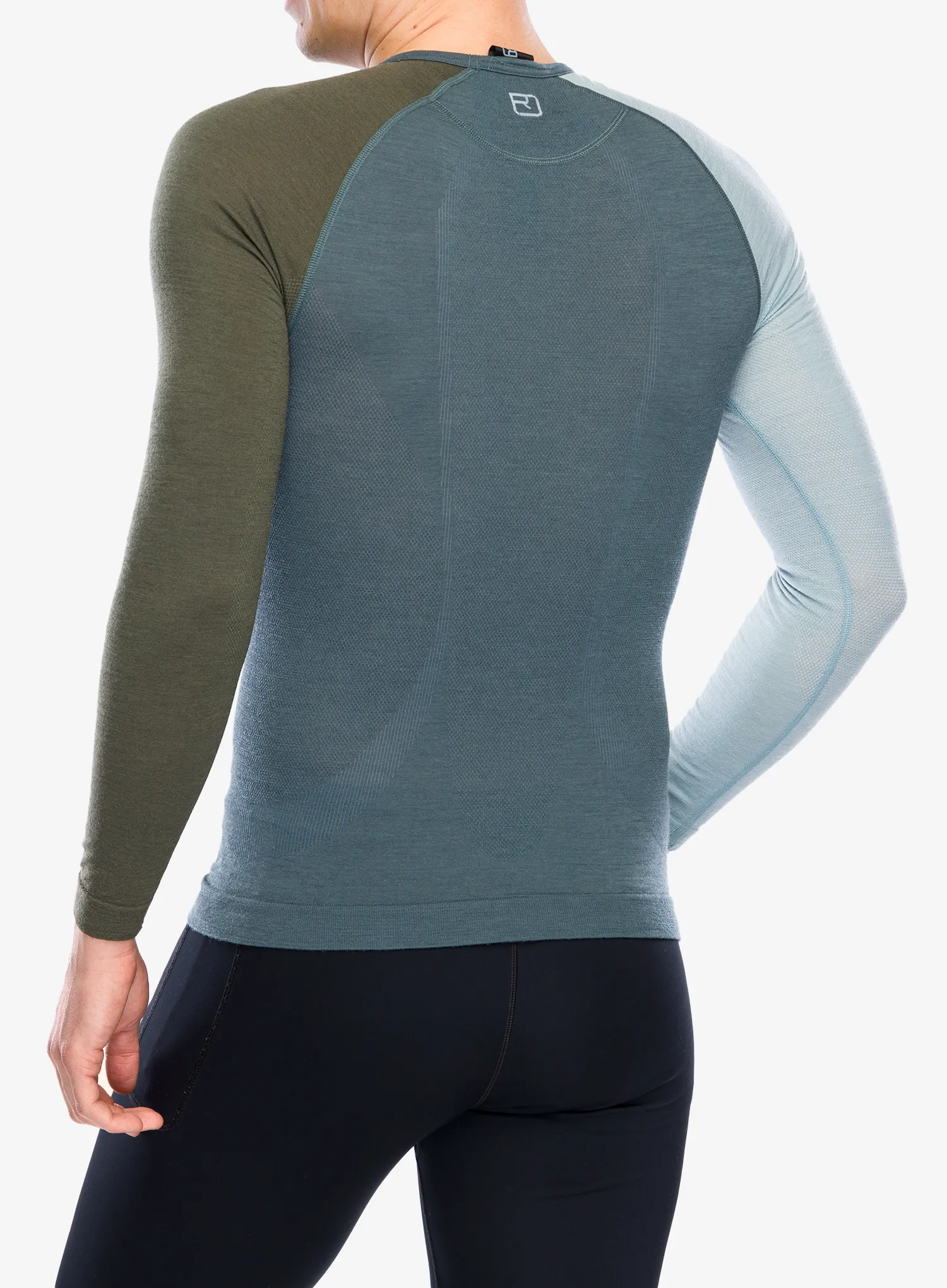 Termo spodnje perilo Ortovox 120 Comp Light Long Sleeve - dark arctic grey