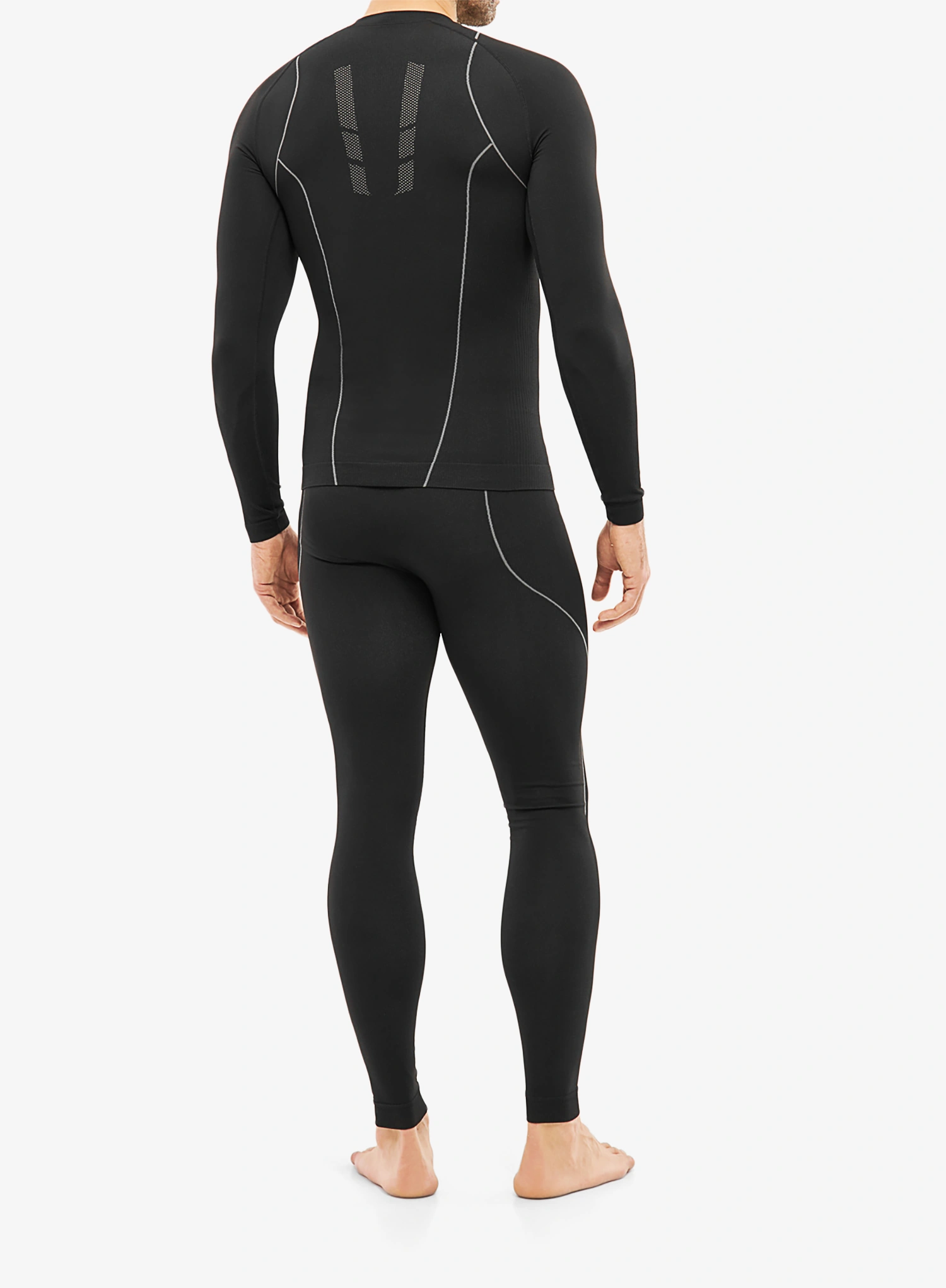 Termo spodnje perilo Viking Base Layer Eiger 2.0 Set - black/grey
