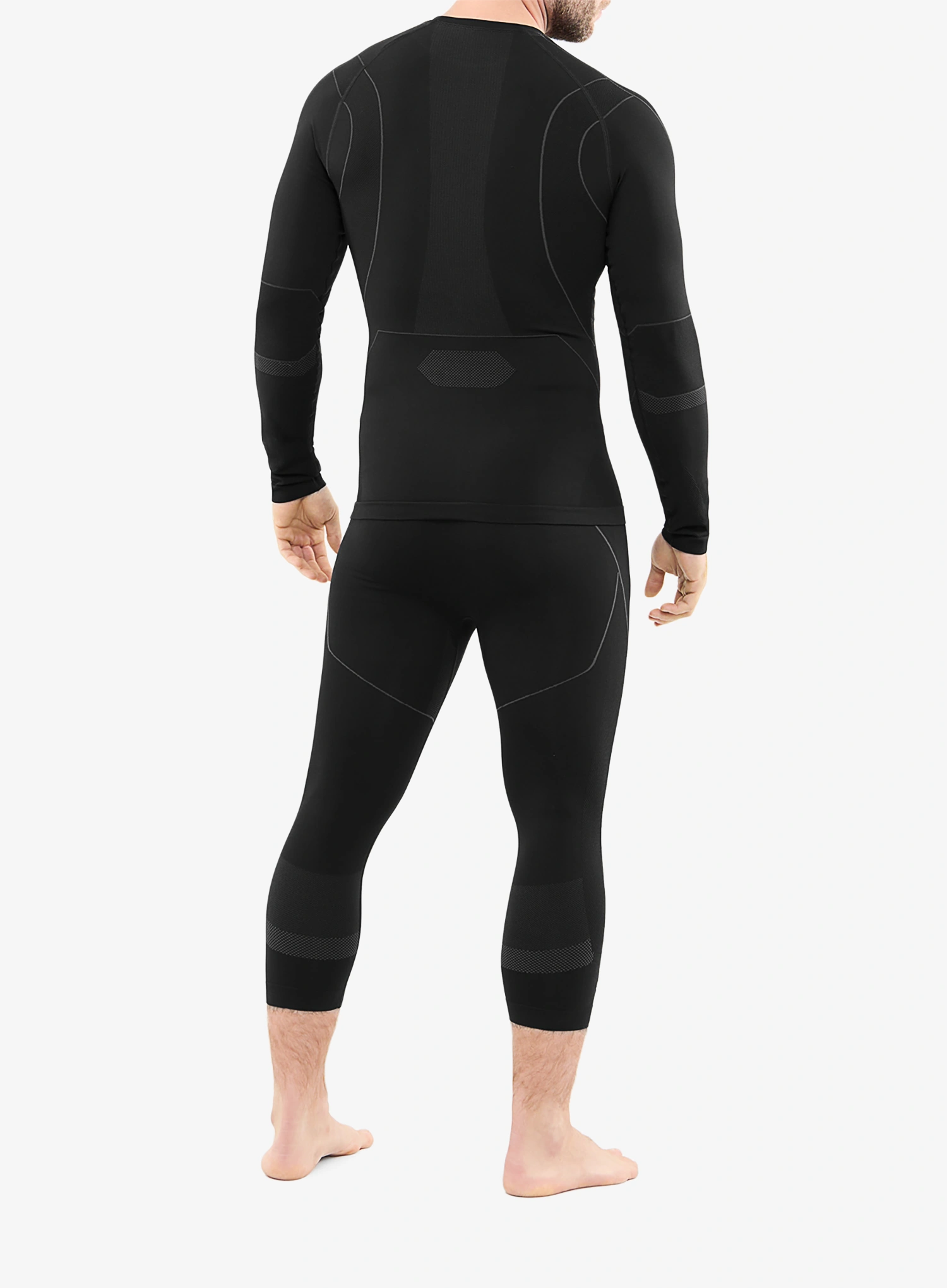Termo spodnje perilo Viking Base Layer Gary 3/4 Set - black