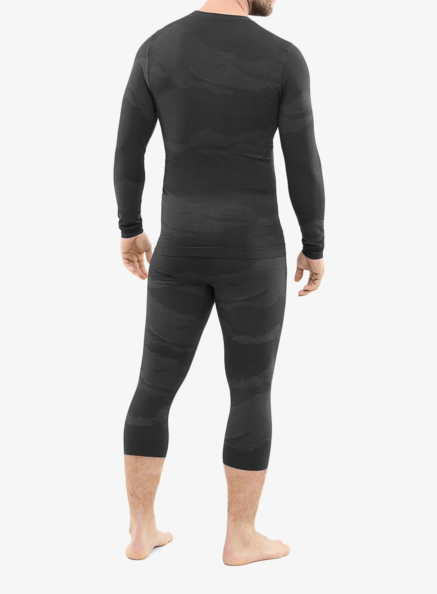 Termo spodnje perilo Viking Base Layer Gasher 3/4 Set - black