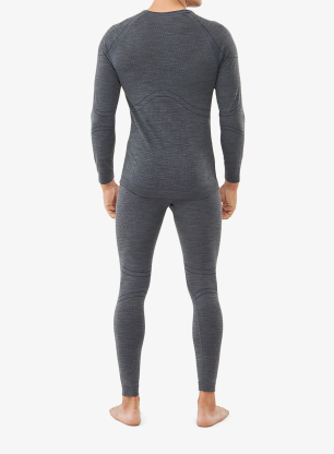 Termo spodnje perilo Viking Base Layer Lan Pro Set - dark grey