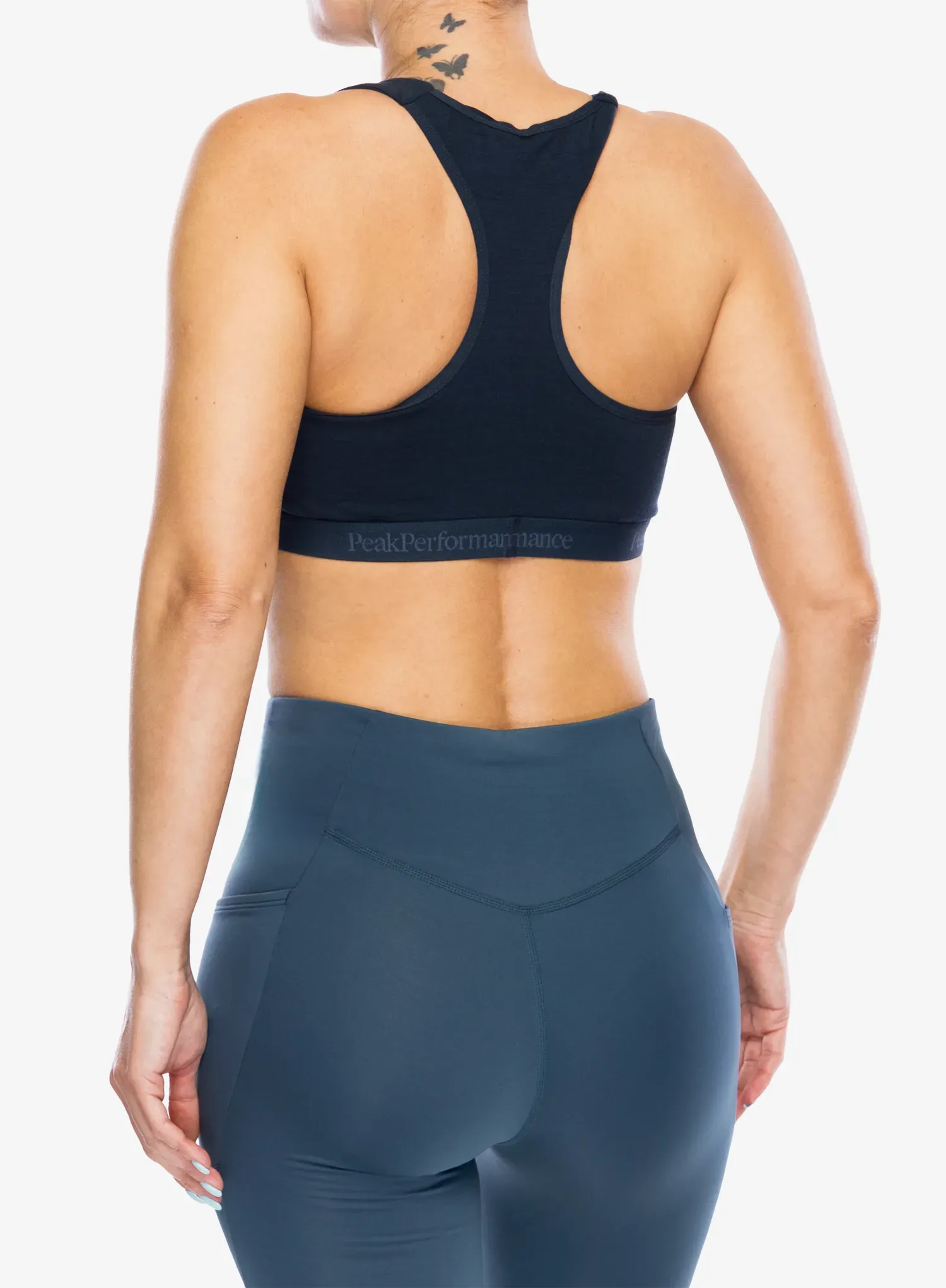 Športni nedrček Peak Performance Magic Top - blue shadow