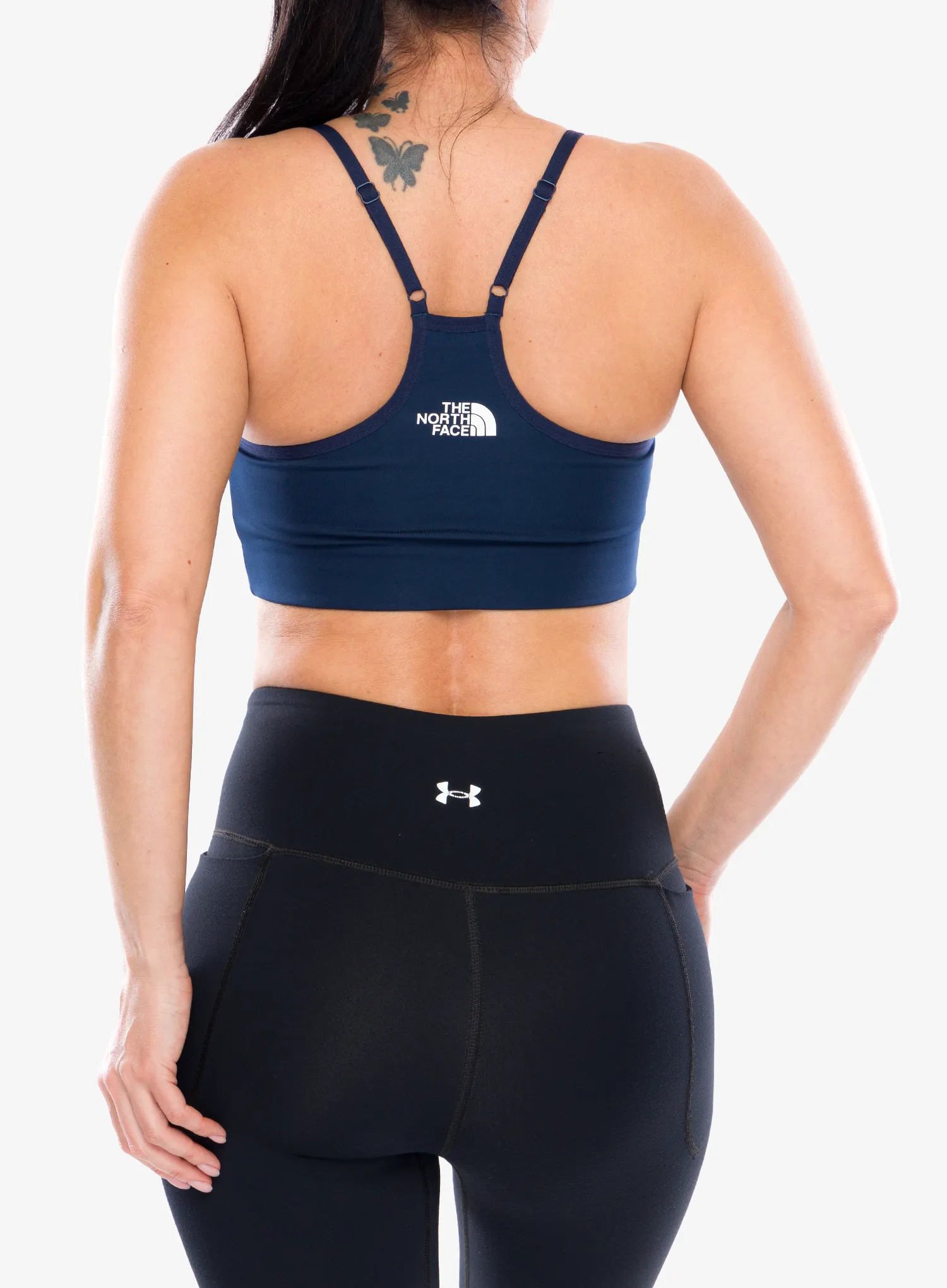 Športni nedrček The North Face Flex Bra - summit navy