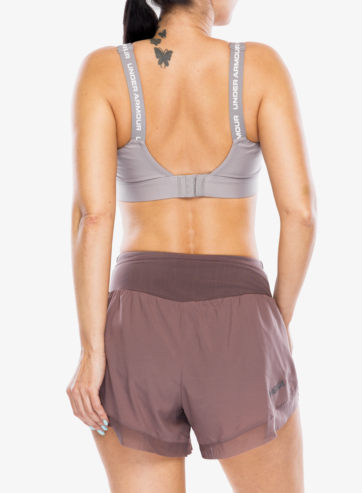 Športni nedrček Under Armour Infinity 2.0 High Sports Big Cup Bra - tetra gray/white